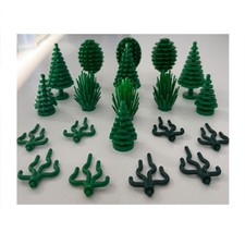 LEGO® Pflanzen 20er Set – Bäume & Sträucher – Original Green Plants Zubehör