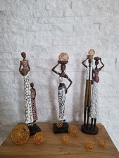 3er set deko figuren afrika - deko,