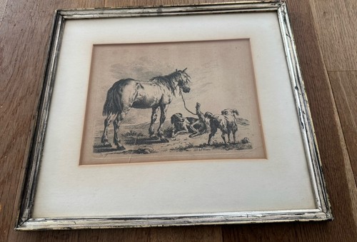 Lithografie victor adam - ?victor,