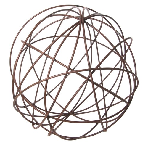 Gartenkugel aus rundeisen 40cm - aus,