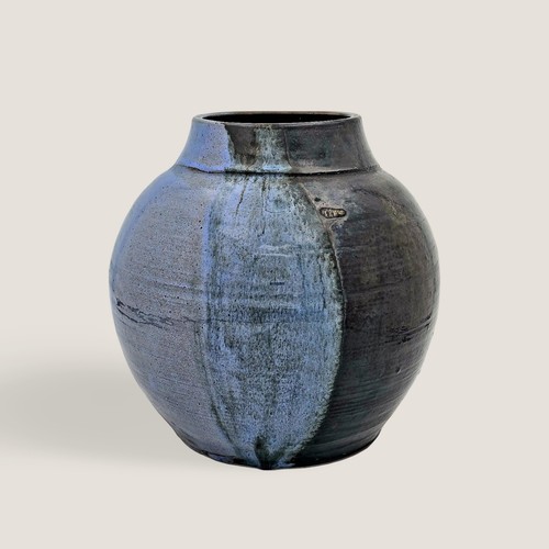 Große studiokeramik vase - große,