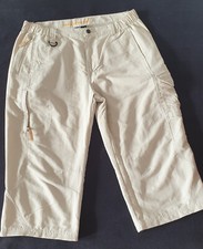 Funktionshose / kurze zweidrittel 2/3 Hose beige Herren Bermudas Outdoor / L