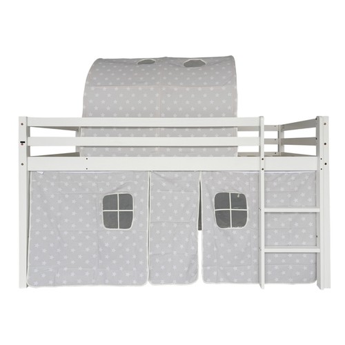 Kinderbett hochbett mit zelt - kinderbett,