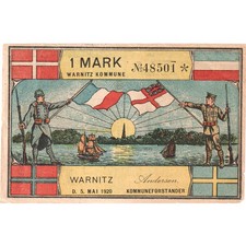 Deutschland, 1 Mark, Warnitz