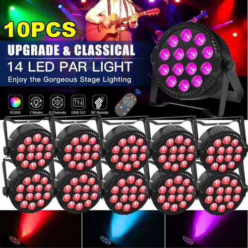 10x rgbw 140w led - 10x,
