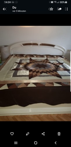 Doppelbett 200x200 gebraucht - 200x200,