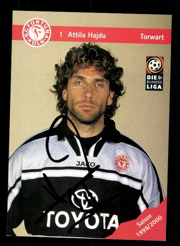 Attila hajdu autogrammkarte - attila,