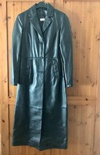 Echt leder mantel matrix - leder,