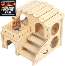 Hamsterhaus holz mehrkammern - hamsterhaus,