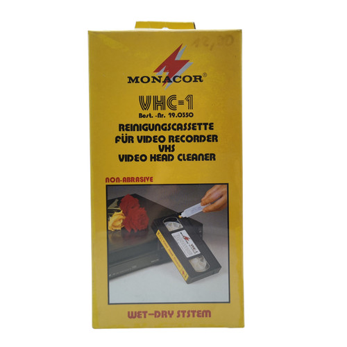 Monacor reinigungskassette - monacor,