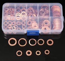 200 Stück Kupfer Dichtscheiben M4-M14 mit Karton