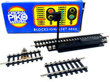Piko Blocksignalset 6866 inkl. Trenngleis 6822 Schaltgleis 6824 - 1:87 H0 HO OVP