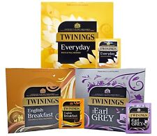 Twinings English Breakfast/Earl Grey/Everyday Mix schwarze Teeumschläge Taschen
