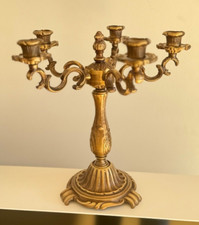 Schwerer 5-flammiger Messing