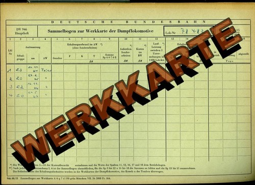 482 original sammelbogen - 78,