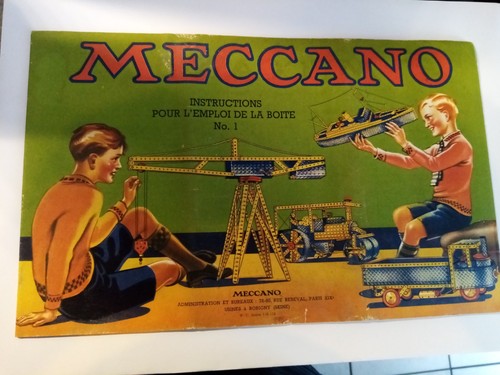 Meccano metallbaukasten - meccano,