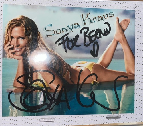 Sonya kraus handsigniertes - sonya,