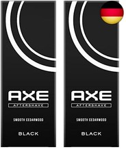 Axe Aftershave Black für gepflegte Haut mit würzig-maskulinem Duft nach Z