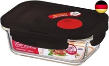 LOCK & LOCK Frischhaltedose aus Glas mikrowellengeeignet - Oven Glass - Für 