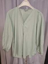 COS Tunika Bluse lindgrün 38