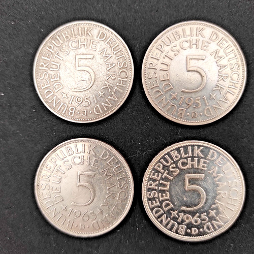 Münze brd 1951 d - dm,