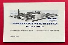 Reklame Vertreter AK LEIPZIG