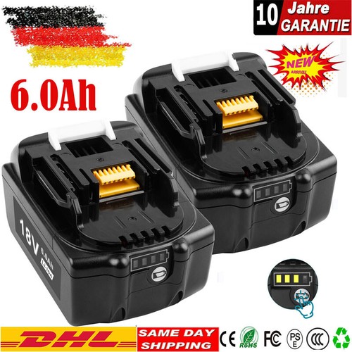 6000mah akku für makita - 2x,