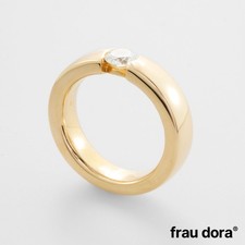 Spannring solitärring - spannring,
