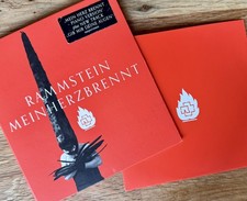 RAMMSTEIN “Mein Herz Brennt“ Ltd Digi w Sticker • LIKE NEW • Universal 2012