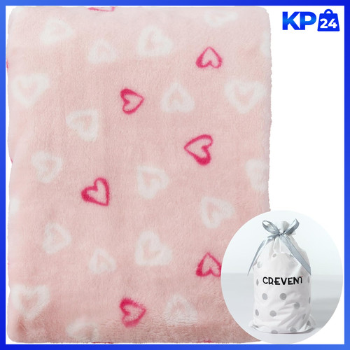 Babydecke fleece 75x100cm rosa - babydecke,