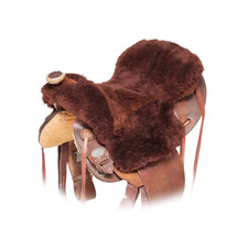 BARTL Lammfell Western Sitzbezug „CALIFORNIA“ – Hornausschnitt