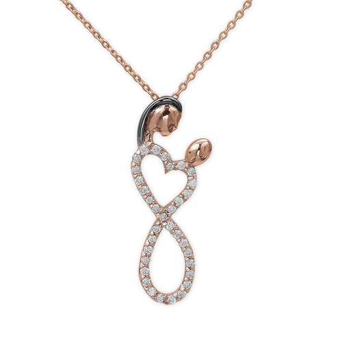 Aris diamond damen kette - diamond,