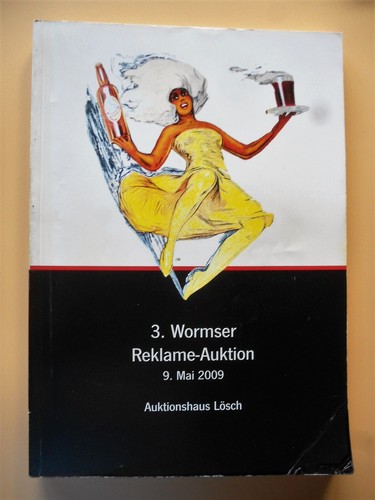 Wormser reklame auktion - wormser,