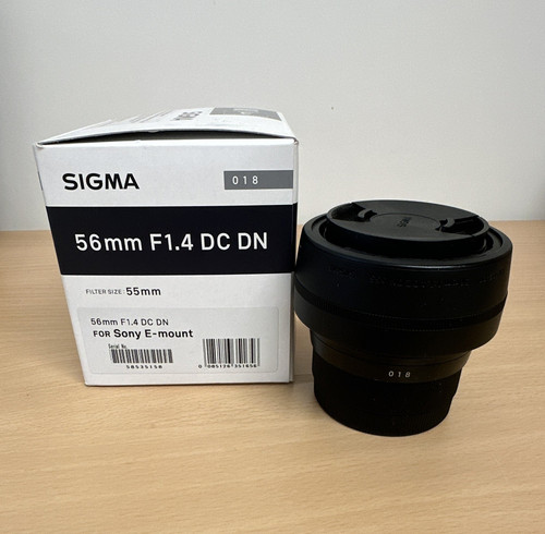 Sigma sony mount 56mm - sony, e-mount