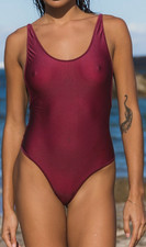 Wicked Weasel Matt Lycra 855 One Piece L weinrot – neu
