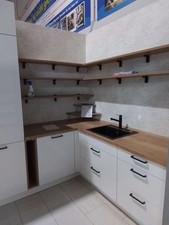 Nobilia Küche Flash Alpinweiß Hochglanz L-Form