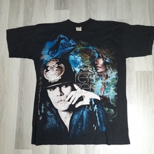 Vintage Renato Zero Shirt Italienischer Sänger Musik Single Stitch Double Sided