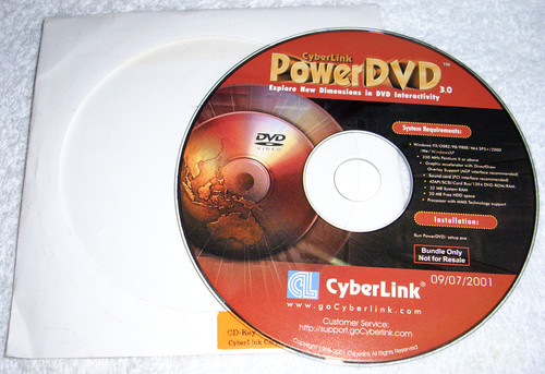 Cyberlink powerdvd 0 - powerdvd, 3.0