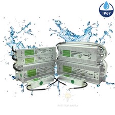 DC12V LED Trafo Transformator Netzteil IP67 Wasserdicht LED Strip 10W-350W
