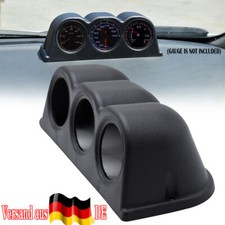 52mm Instrumenten Halter Armaturenbrett Halterung Zusatzinstrumente Träger 3Fach