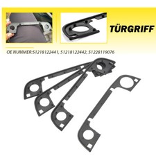 4x Türgriff Dichtung außen