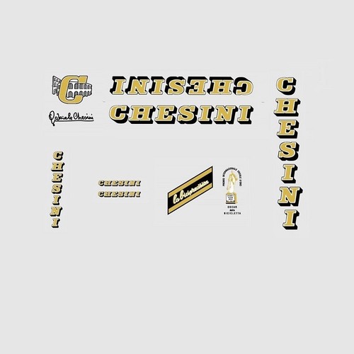 Chesini bicycle decals