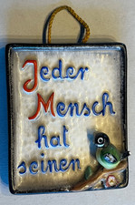 Keramik Wandbild Hummel Goebel