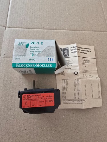 Klöckner moeller 2 - klöckner-moeller, z0-1,2