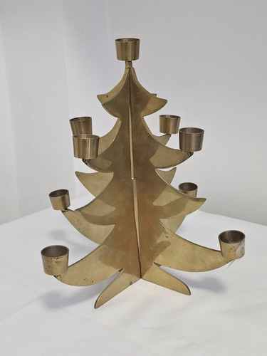 Messing kerzenhalter - 🎄,