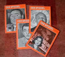 4 Ausgaben - DER SPIEGEL Magazin 1960 Jahrgang 14 - guter Zustand