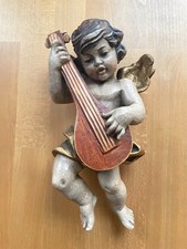 schöne, alte Holzfigur , in Südtirol hergestellt geschnitzt und bemalt 