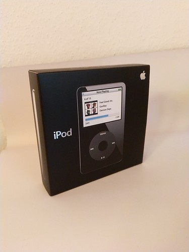 Verpackung apple ipod classic - verpackung,