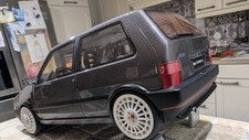 Fiat Uno Turbo i.e 1990 Grau Metallic 1:18 Tuning in OVP Sammlungsauflösung!