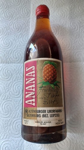 Ddr fruchtsaftlikör ananas - ddr,